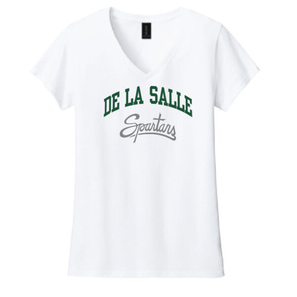 Ladies Vneck-WH Spartans Logo Thumbnail